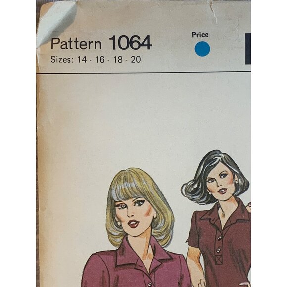 Kwik Sew Misses Top Sewing Pattern sz 14-20 1064 - uncut - Picture 5 of 11